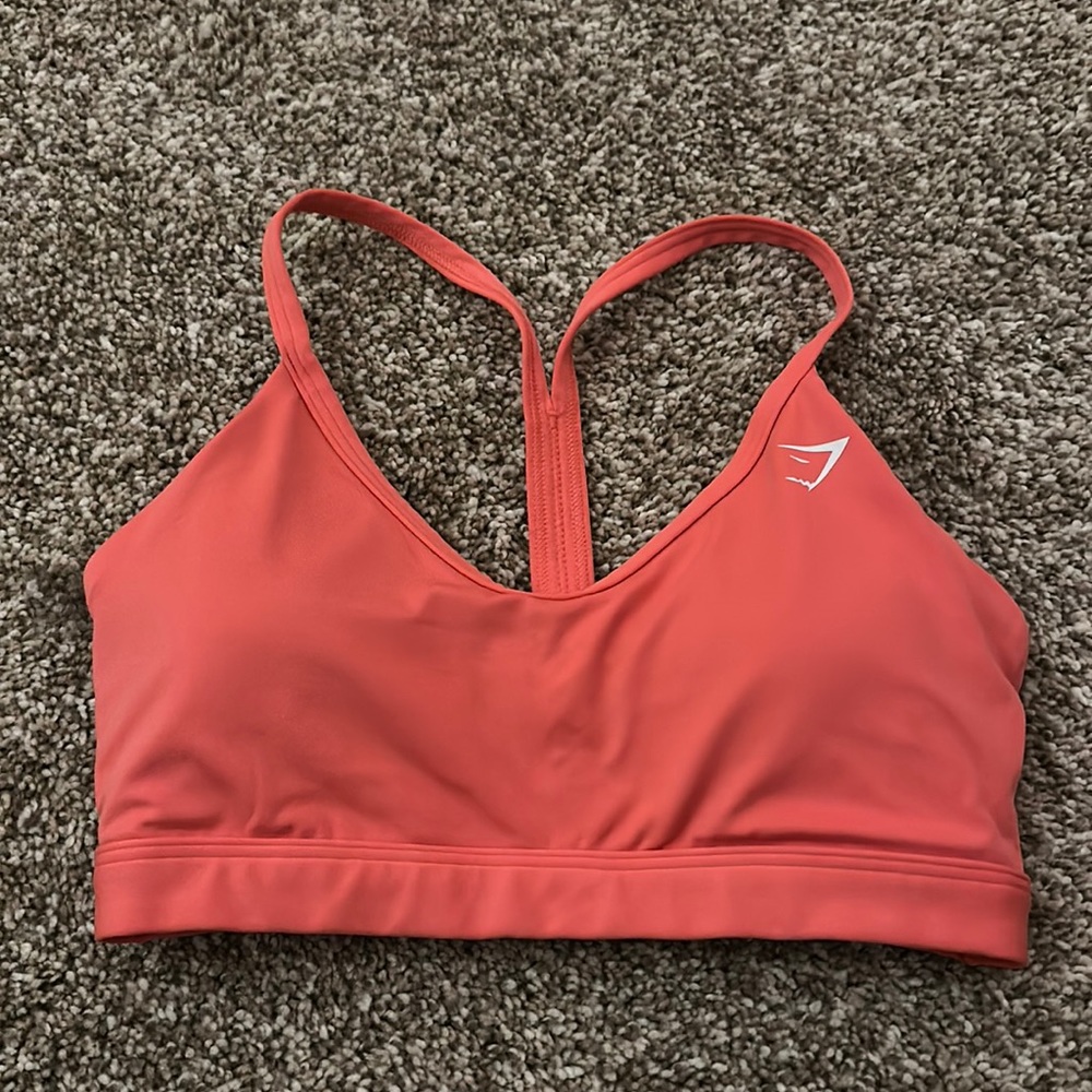 Gym shark padded sports bra